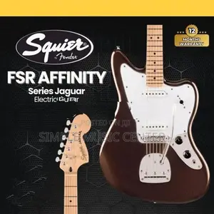 Fender Squier Jaguar Electric Guitar - Affinity Serie Maple FB