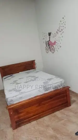 6*4 Double Box Bed with Arpico Spring Mattress