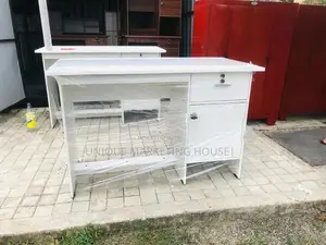 Modern 4x2 Melamine White Office Tables