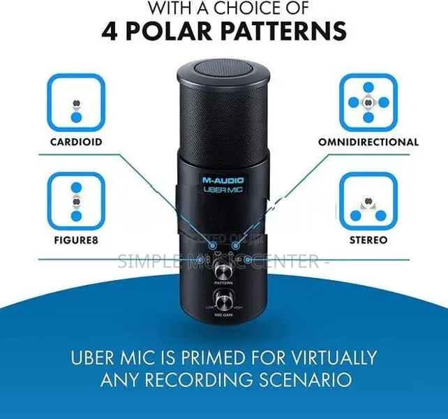 M-Audio Uber Mic - Professional USB Condenser Microphone