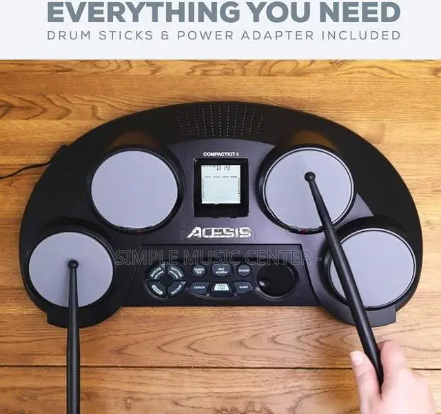 Alesis Compact Kit 4Portable Electronic 4-Pad Tabletop Drum