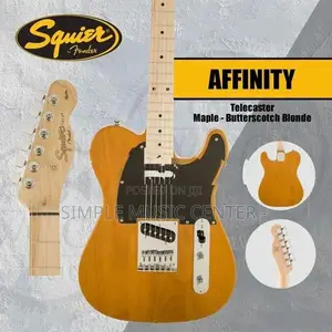 Fender Squier Telecaster Electric Guitar Affinity Series Maple FB