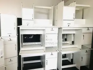 Modern 4x2 Melamine White Office Tables