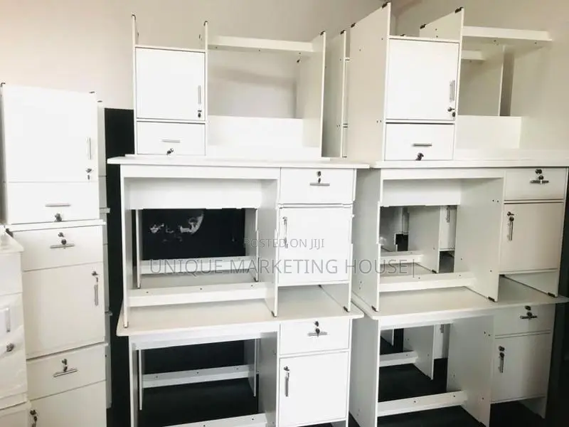 Modern 4x2 Melamine White Office Tables