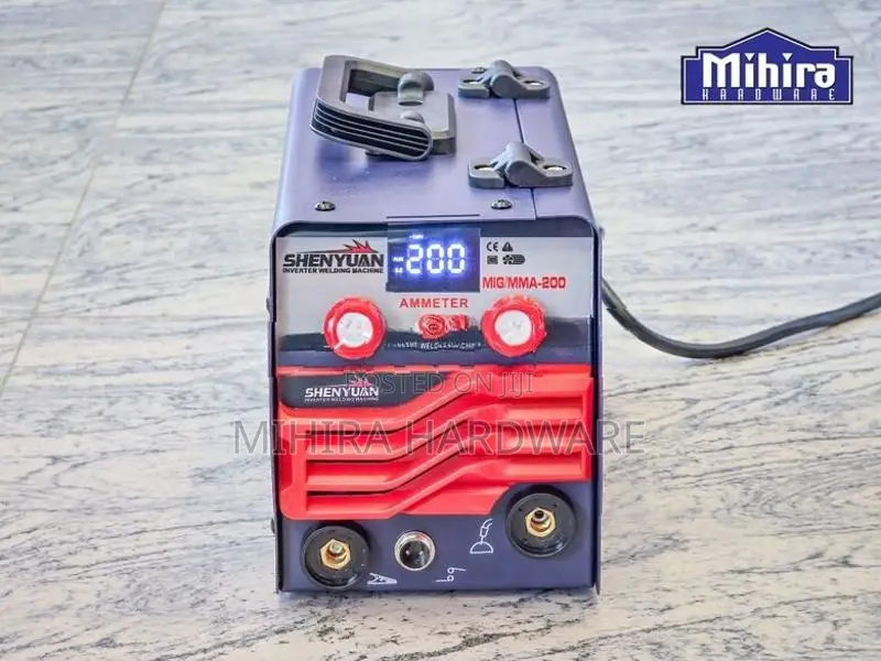 3 in 1 MIG gasless TIG MMA 200 SHENYUAN Welding PLANT Welder Machine A