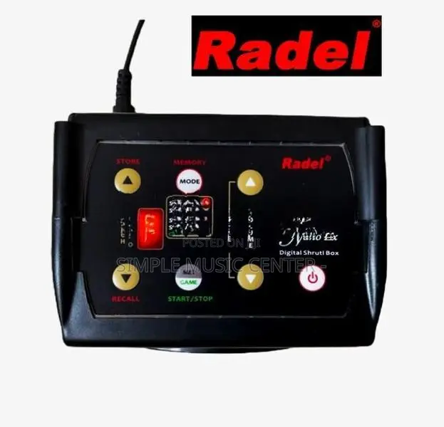 Radel Dhruva Nano ZX Electronic Shruti Box (Sur-Peti)