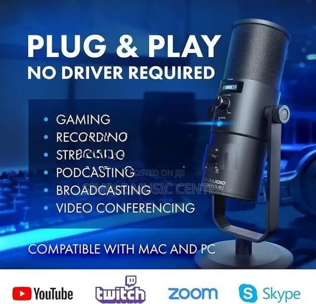 M-Audio Uber Mic - Professional USB Condenser Microphone