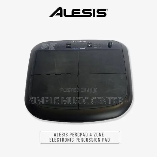 Alesis Black Perc Pad Electronic Drum Compact 4 Pads