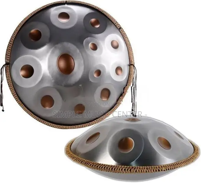 Handpan Classic 12 Notes Black Print