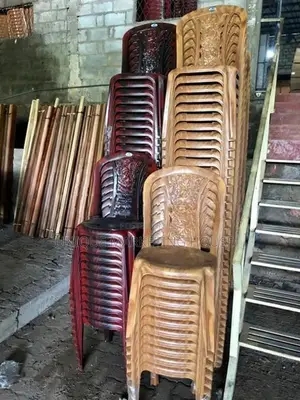 NIPPON ARMLESS PLASTIC CHAIRS