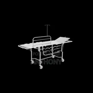 Patient Trolley With Iv Pole