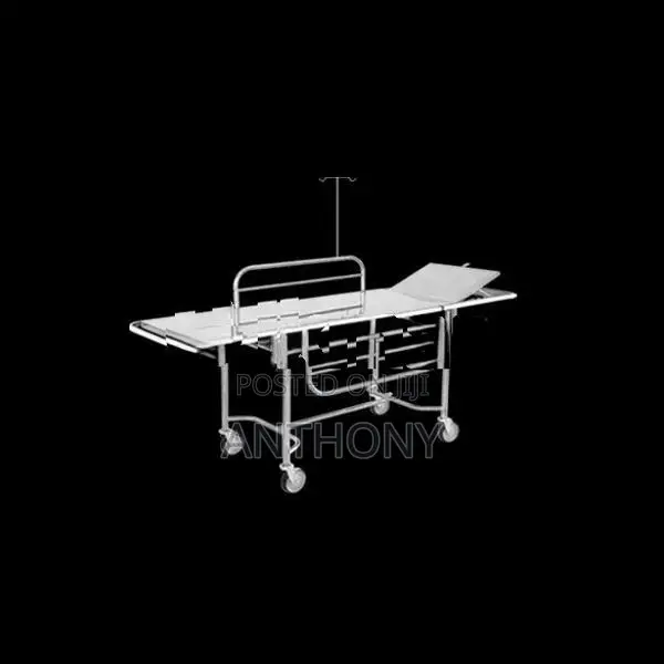 Patient Trolley With Iv Pole