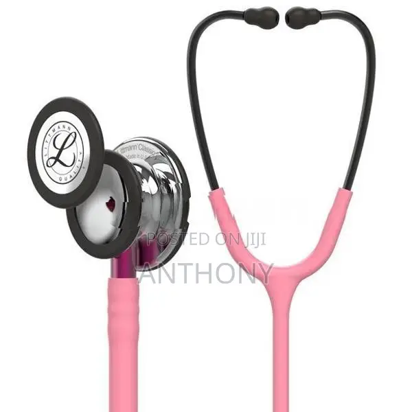 Littmann Classic III Stethoscope 5962 Pearl Pink Black Edition