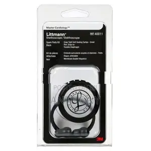 3M Littmann Master Cardiology Spare Parts Kit 40011 Black