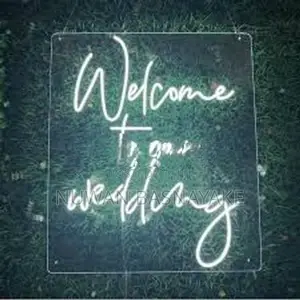 Make Your Reception Glow | with Custom Neon Wedding Signs