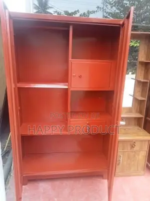 72*48' Steel Wardrobe with Glass -Hpsw002