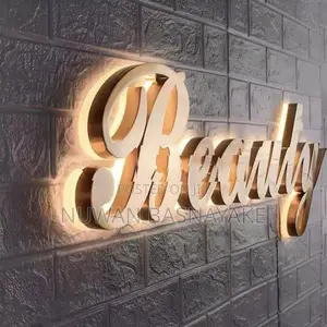 Premium LED Backlit Metal Letters – Shine Brighter Day and Night.