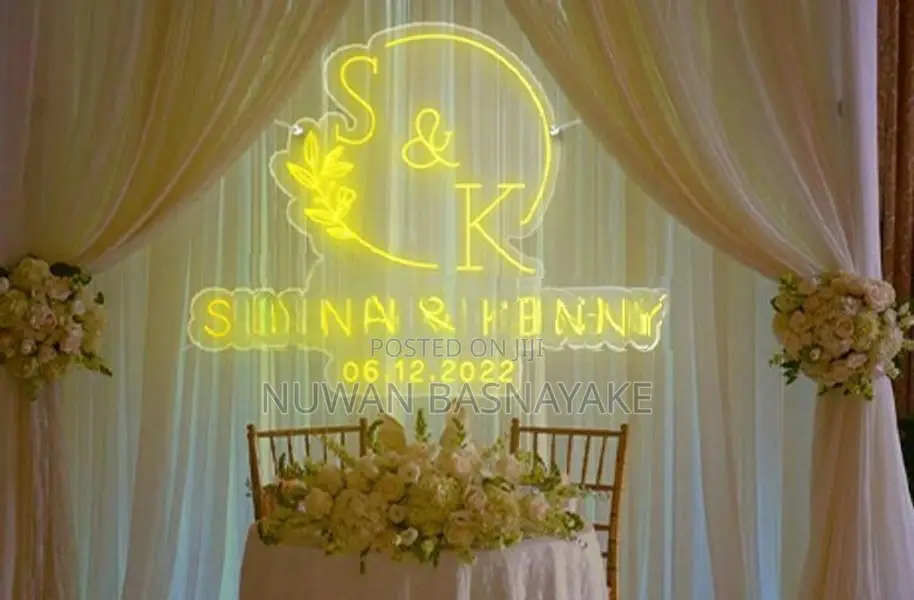 Make Your Reception Glow | with Custom Neon Wedding Signs