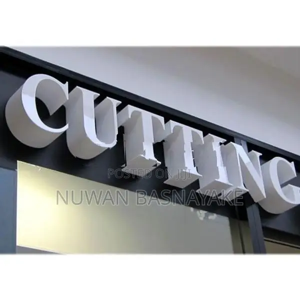 Permanent Presence: Premium Metal 3D Signs