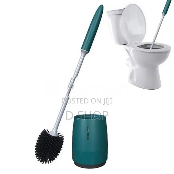 Wall Mounted Toilet TPR Brush - Silicone Head