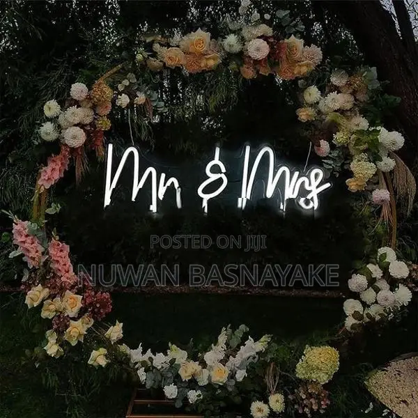 Make Your Reception Glow | with Custom Neon Wedding Signs