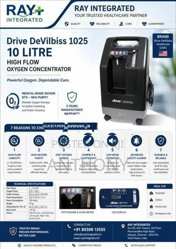 10L Oxygen Concentrator