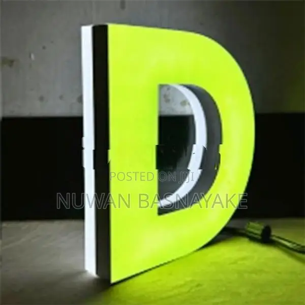 Illuminate Your Brand with Front-and-Back LED Letters