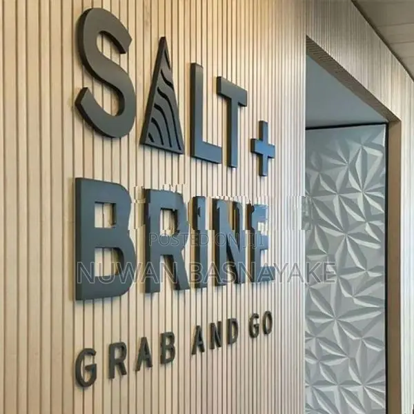 Custom 3D Shopfront Signage: Make Your Business Stand Out