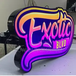 Elevate Your Brand with 3D Box-Up LED Backlit Signage