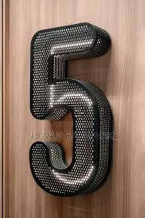 Make a Statement with Modern Perforated 3D Signs