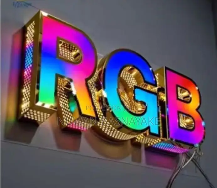 Industrial Chic: Perforated Mesh Lettering