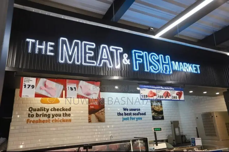 Modern 3D Branding with neon