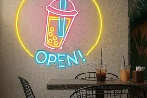 Modern Neon Signage for Trendsetters