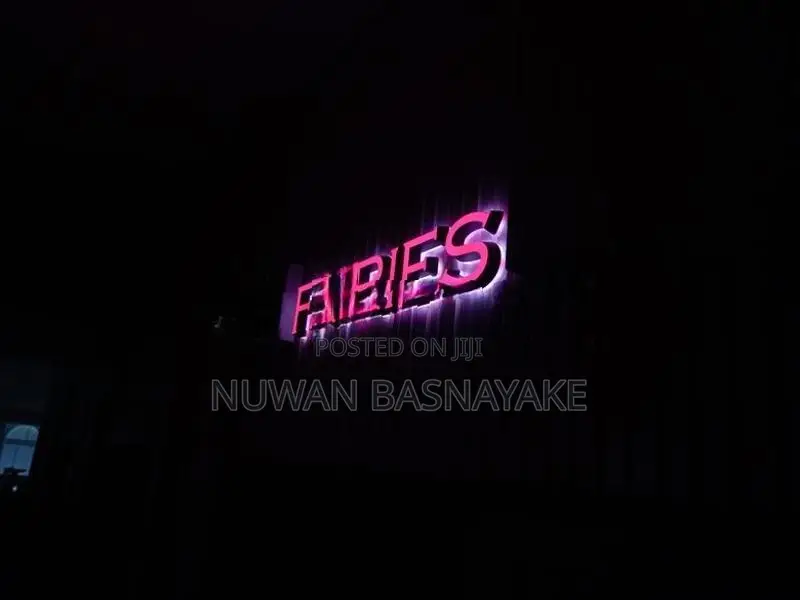Durable Outdoor LED Stainless Steel Signage