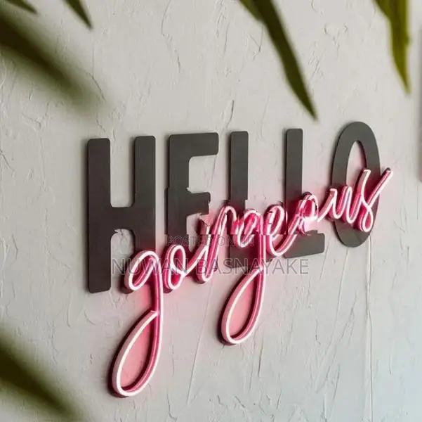 Modern Acrylic Letter Designs