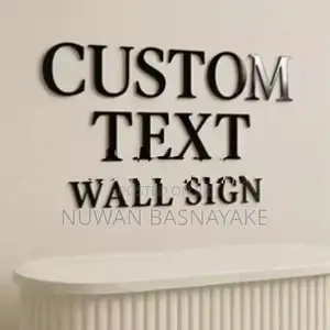 Modern Acrylic Letter Designs