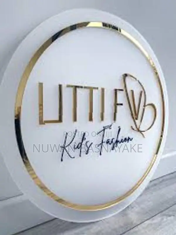 Creative Acrylic Sign Designs
