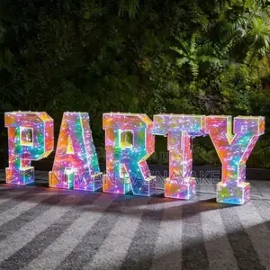 Light Up Your Event with Custom 3D Resin Signage