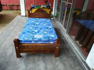 6*3 Teak Arch Bed with Mattress