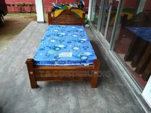 6*3 Teak Arch Bed with Mattress