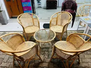 Cane Chair Set