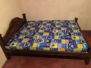6*6 Teak Arch Bed with Mattress