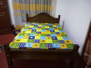 6*5 Teak Arch Bed With Mattress