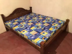 6*6 Teak Arch Bed with Mattress