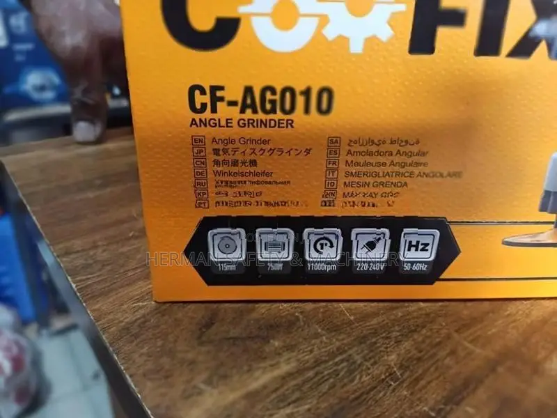 COOFIX 115MM 750W ANGLE GRINDER HERMAN PT 0504
