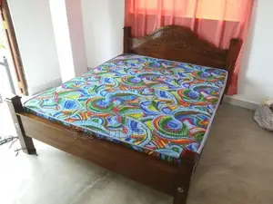 6*5 Teak Arch Bed With Mattress