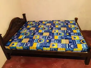 6*6 Teak Arch Bed with Mattress