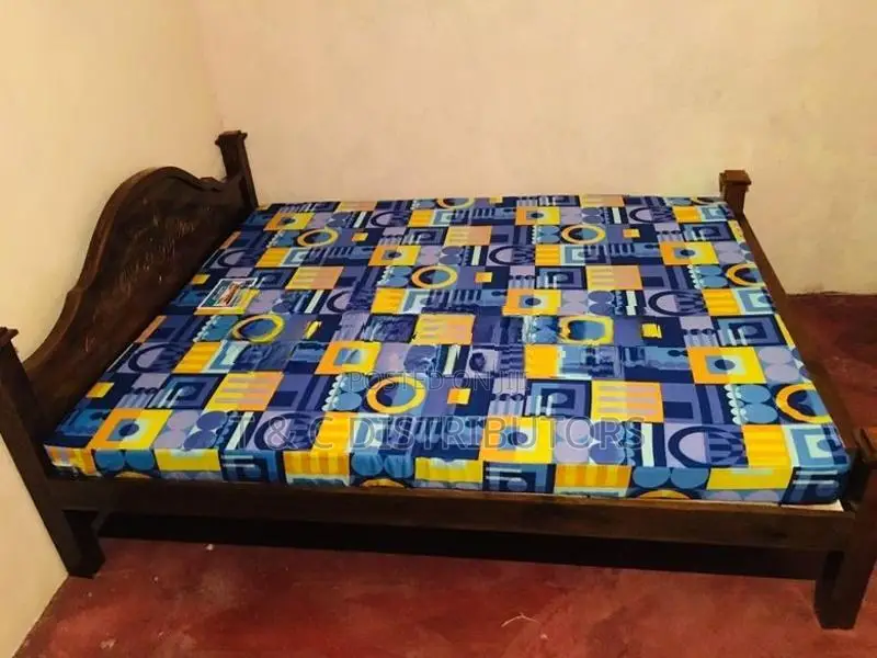 6*6 Teak Arch Bed with Mattress