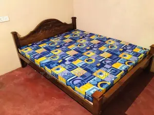 6*6 Teak Arch Bed with Mattress
