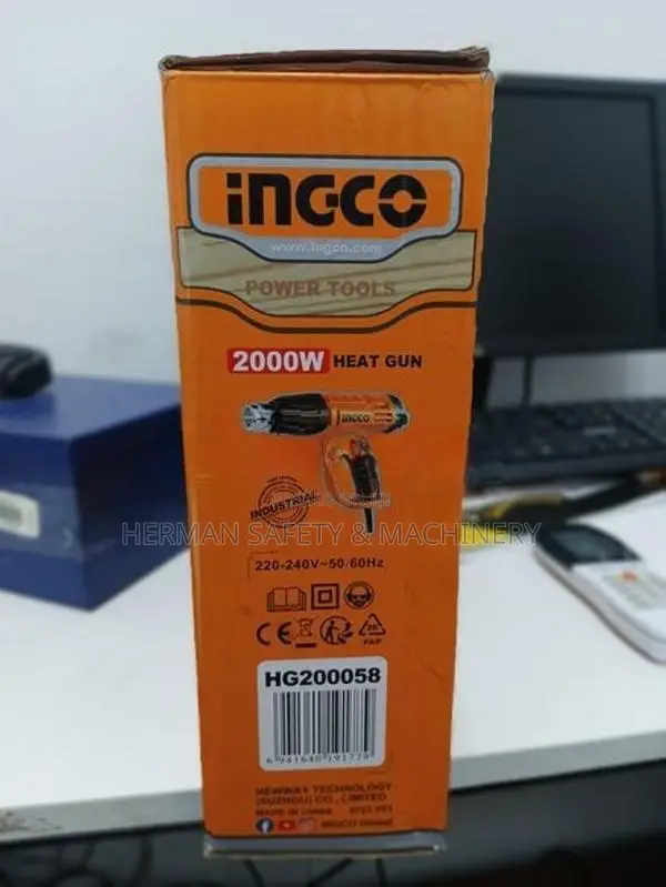 INGCO 2000W HG200058 HEAT GUN HERMAN 0516